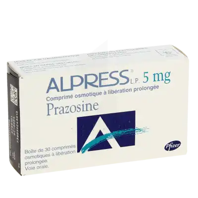 Alpress L.p. 5 Mg, Comprimé Osmotique à Libération Prolongée à Blere