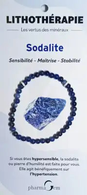 Bracelet De Lithothérapie En Sodalite 4 Mm à Arles