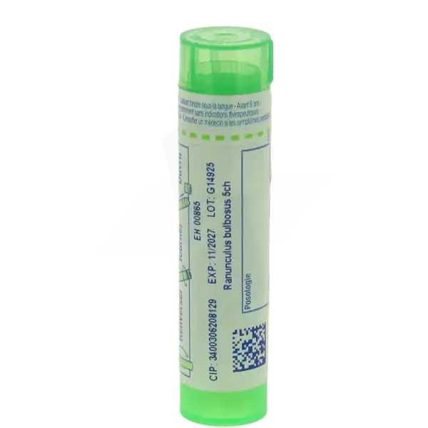 Boiron Ranunculus Bulbosus 5ch Granules Tube De 4g