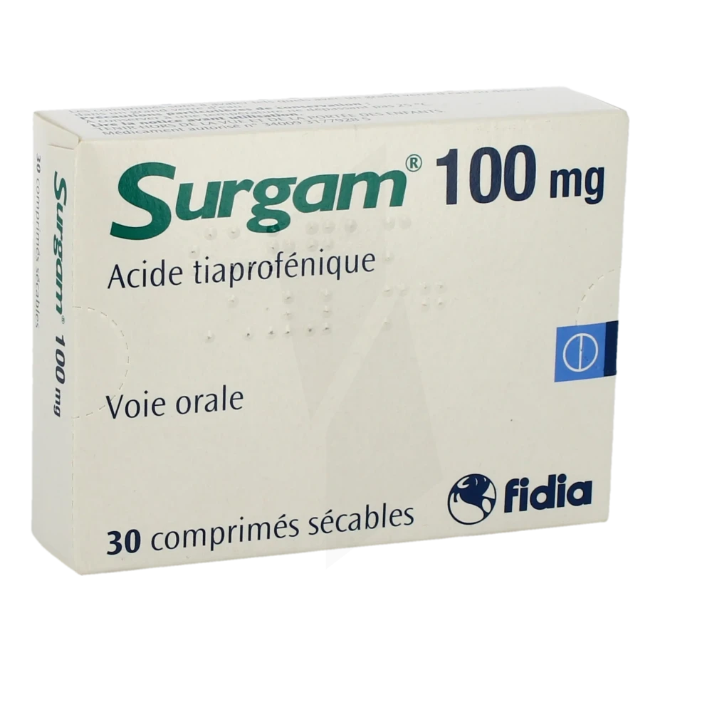 Surgam 100 Mg, Comprimé Sécable