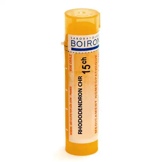 Boiron Rhododendron Chrysanthum 15ch Granules Tube De 4g