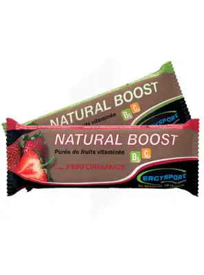 Ergysport Natural Boost Purée fraise Stick/30g