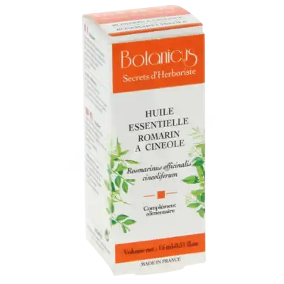 Botanicus Huile Essentielle Romarin Fl/15ml à SENNECEY-LÈS-DIJON