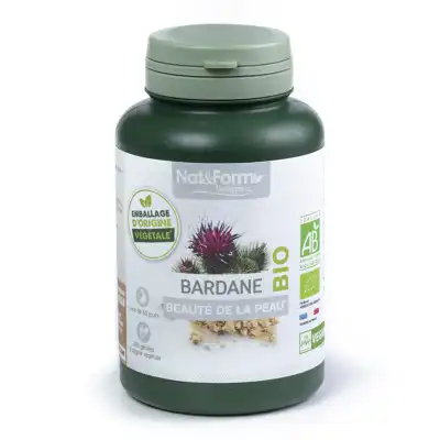 Nat&form Bio Bardane Bio 200 Gélules Végétales à CARPENTRAS