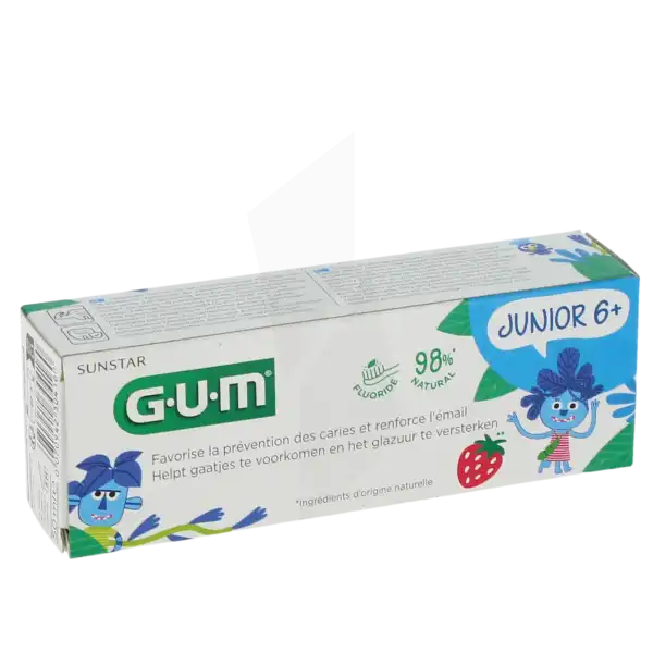 Gum Junior Dentifrice, Tube 50 Ml