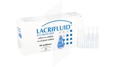 Lacrifluid 0,13% Collyre En Solution Unid/60 à Cavignac