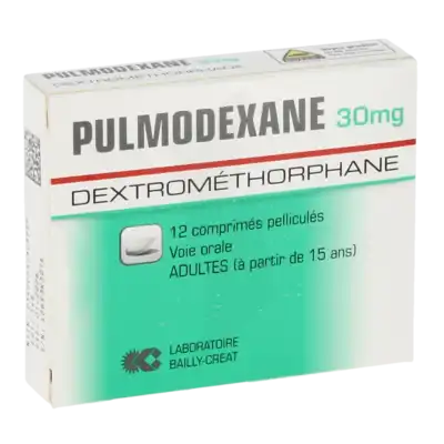 PULMODEXANE 30 mg, comprimé pelliculé