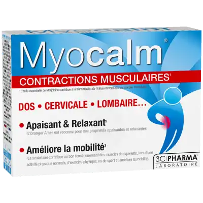 Myocalm Comprimés Contractions Musculaires B/30 à Salins-les-Bains