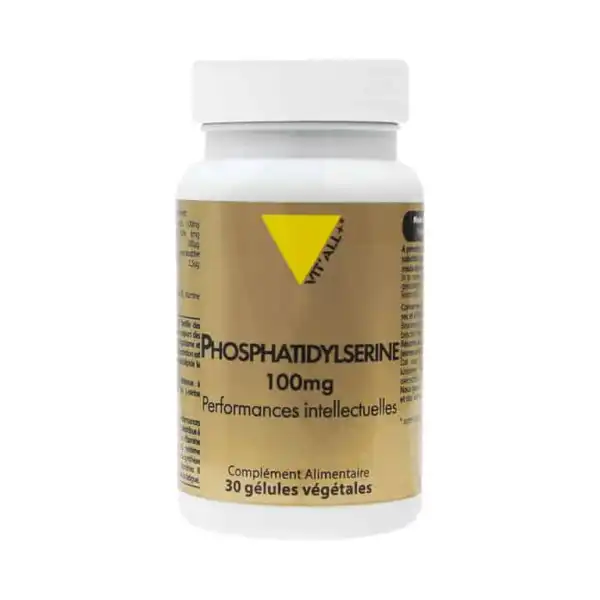 Vitall+ Phosphatidylsérine 100mg Gélules Végétales B/30