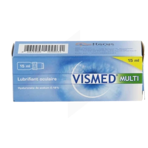 Vismed Multi Solution Oculaire Stérile Lubrifiante 15ml