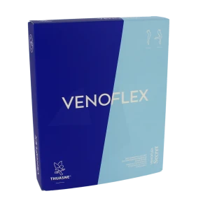 Venoflex Secret 2 Bas Antiglisse Pied Ouvert Femme Beige Doré Taille 3n
