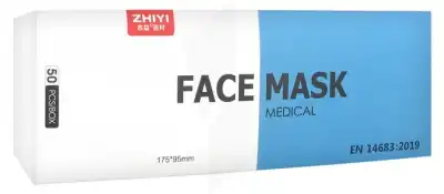 Masque Chirurgical Facial MÉdical B/50 à Saint-Brevin-les-Pins