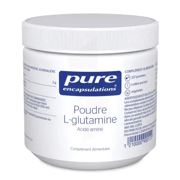 Pure Encapsulations L-glutamine Poudre 227g