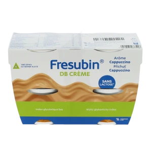 Fresubin Db Crème Nutriment Cappuccino 4pots/200g