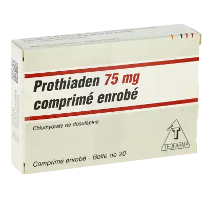 Prothiaden 75 Mg, Comprimé Enrobé à Paris