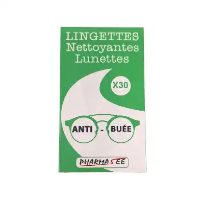 Pharmasee Lingette Nettoyante Lunettes B/30 à CLERMONT-L'HÉRAULT