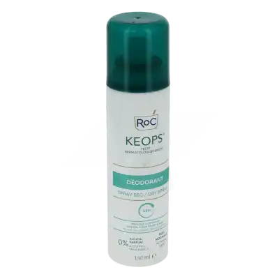 Roc Keops Déodorant Spray Sec 24h 150ml à ANDERNOS-LES-BAINS