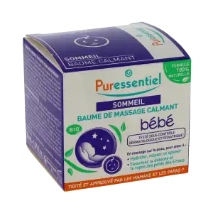 Puressentiel Sommeil - Détente Baume De Massage Calmant Bébé Détente Aux 3 Huiles Essentielles - 30 Ml à Annecy