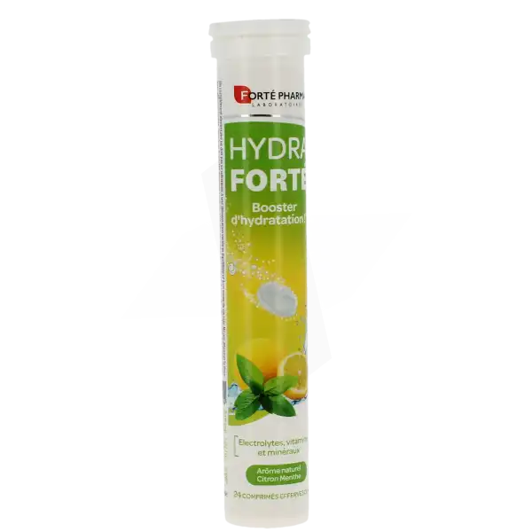 Hydra Forte Past Effervescente Citron Menthe T/24