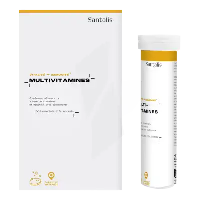 Santalis Multivitamines Cpr Eff 2t/15 à Frouzins