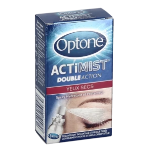 Optone Actimist Spray Oculaire Yeux Secs + Irrités Fl/10ml
