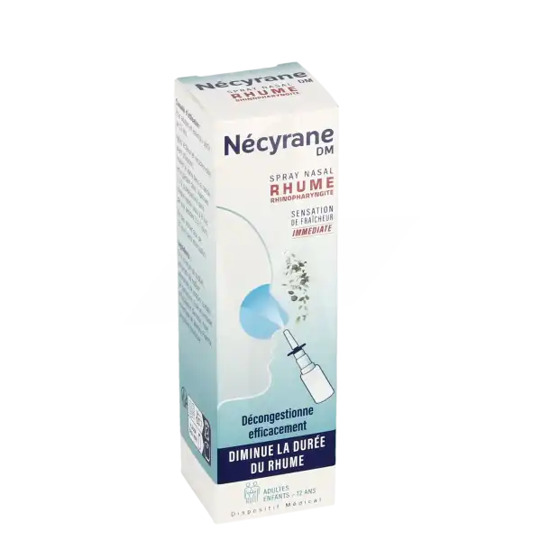 Nécycrane Dm Solution Nasale Rhume Rhinopharyngite Spray/10ml