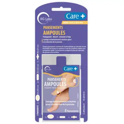 Care+ Pansements Ampoules Hydrocolloïdes B/5 à VITROLLES