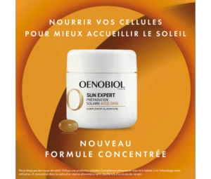 Oenobiol Sun Expert Caps Préparation Solaire Accélérée 2pots/15