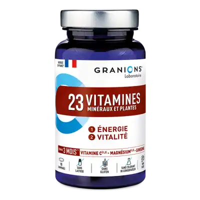 Granions 23 Vitamines Minéraux Et Plantes Comprimés B/90 à TRUCHTERSHEIM