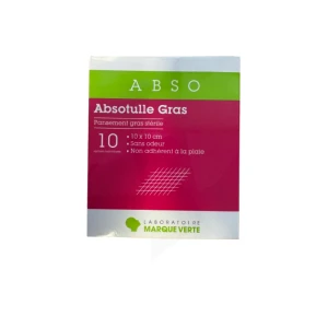 Absotulle Pans Gras 10x10cm B/10
