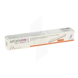 Apokinon 30 Mg/3 Ml (1 %), Solution Injectable En Stylo Pré-rempli