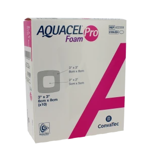 Aquacel Foam Pro 8cmx8cm B/10