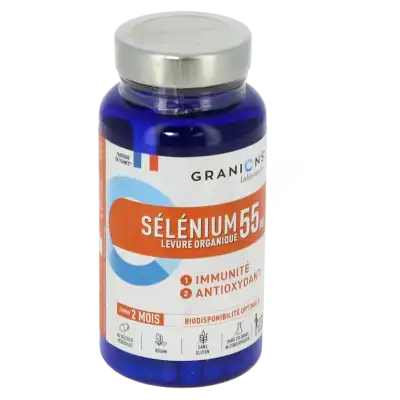 Granions Sélénium 55ug Immunité & Antioxydant Gélules B/60 à Saint-Maximin