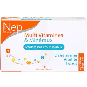 Nepenthes Multivitamines Et Minéraux Comprimés B/40