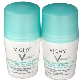 Vichy Traitement Antitranspirant Bille 48h, Fl 50 Ml, Lot 2 à LE PIAN MEDOC