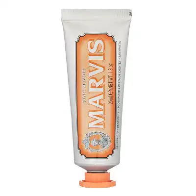 Marvis Orange Pâte dentifrice menthe gingembre T/25ml