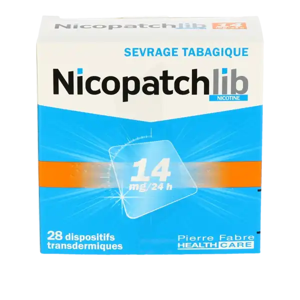 Nicopatchlib 14 Mg/24 H Dispositifs Transdermiques B/28