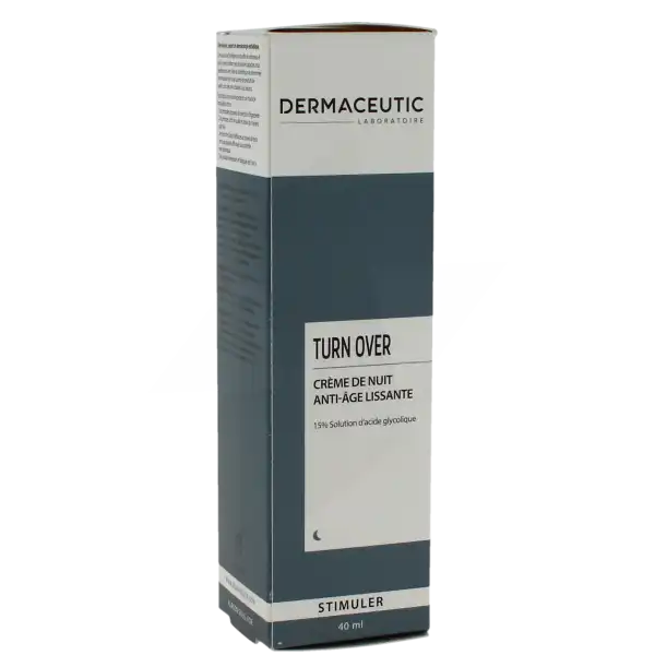 Dermaceutic Turn Over Crème De Nuit Anti-âge Lissante 40ml