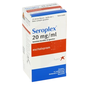 Seroplex 20 Mg/ml, Solution Buvable En Gouttes