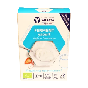 Yalacta Ferment Pour Yaourt Bio 2sachets/4g