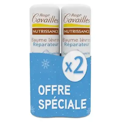 Rogé Cavaillès Nutrissance Baume Lèvres Réparateur 2x5,5ml à ROMORANTIN-LANTHENAY
