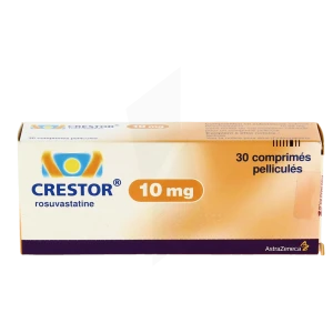 Crestor 10 Mg, Comprimé Pelliculé