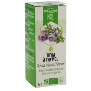 Dayang Huile Essentielle Thym à Thymol Bio Fl/5ml