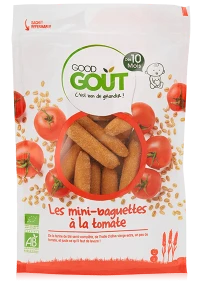 Good Goût Alimentation Infantile Mini Baguette Tomate Sachet/70g