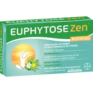 Acheter EuphytoseZen Comprimés B/30 à Paris