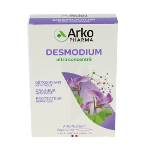 Arkofluide Bio Ultraextract Desmodium Solution Buvable 20 Ampoules/10ml