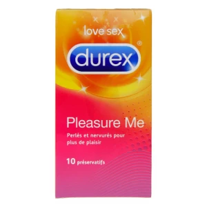 Durex Pleasure Me Préservatif Pochette/10