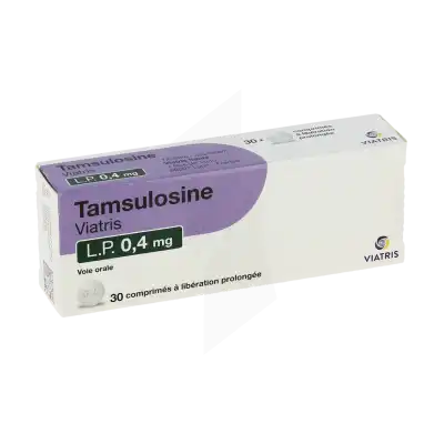 TAMSULOSINE VIATRIS LP 0,4 mg, comprimé à libération prolongée