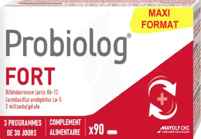 Probiolog Fort Gélules B/90 à AMBARÈS-ET-LAGRAVE