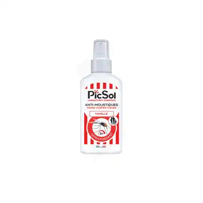 Picsol Spray Anti-moustiques Famille Fl/100ml à Les Arcs